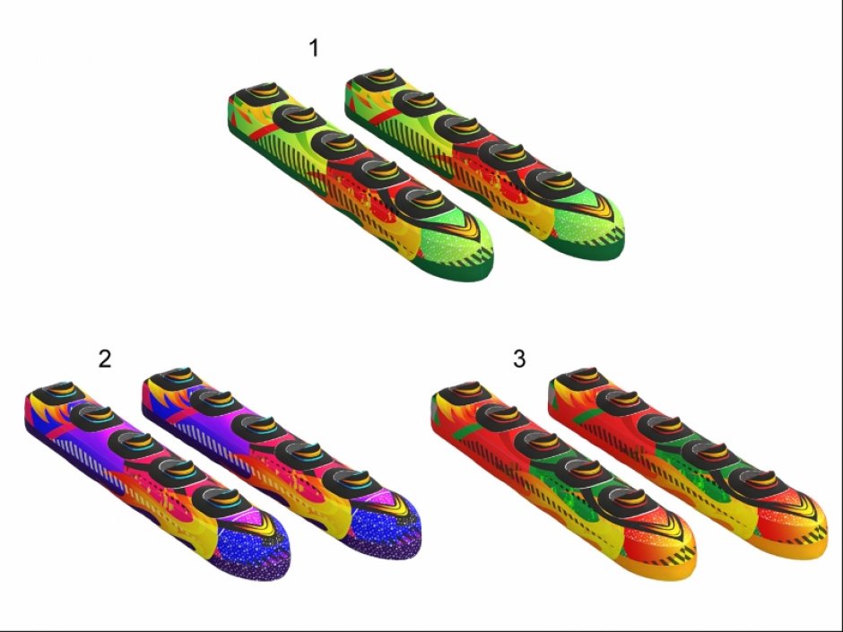 Игровой реквизит Командные лыжи — для детей и взрослых