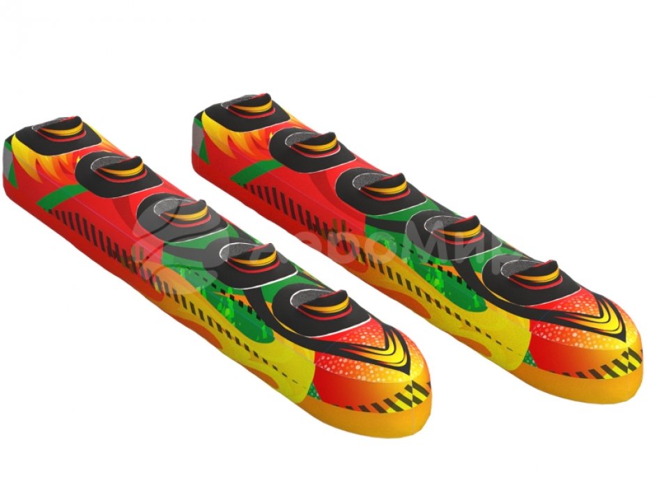 Игровой реквизит Командные лыжи — для детей и взрослых