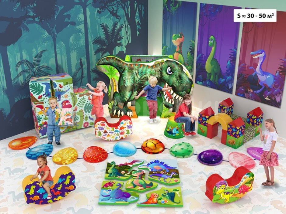 Игровая Динокомната для детей