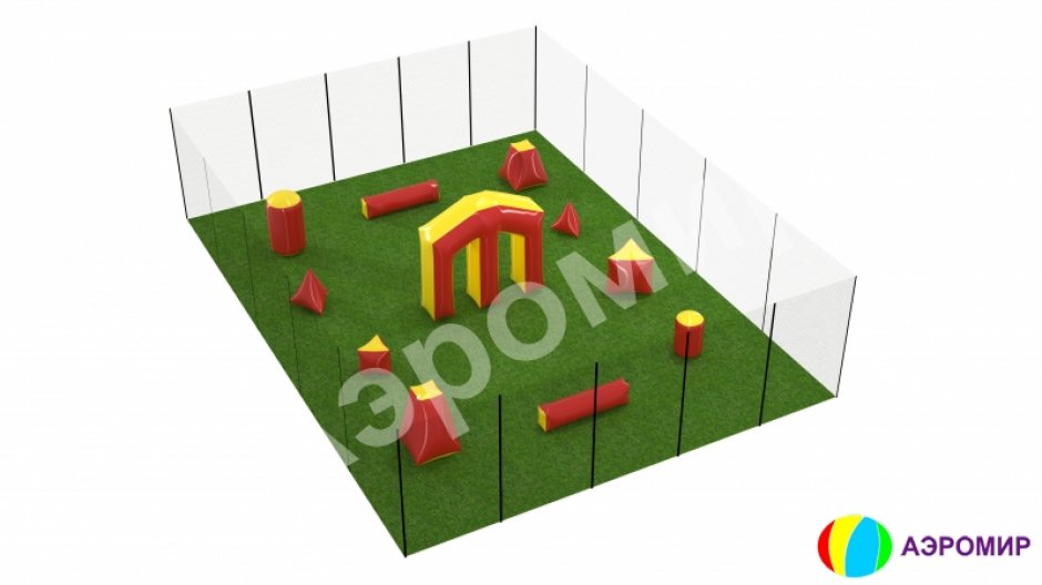 Комплект тактических надувных фигур Мини