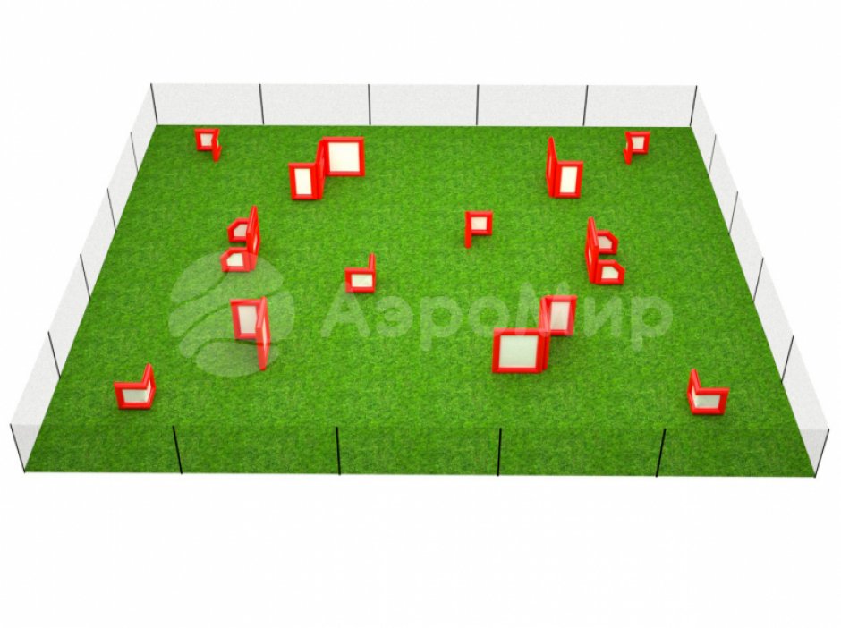 Комплект тактических надувных фигур Стена