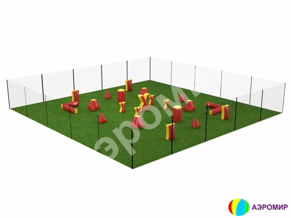 Комплект тактических надувных фигур Баррикада