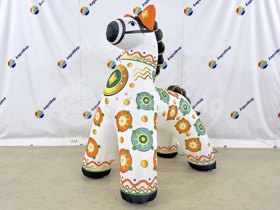 Дымковская игрушка Конь