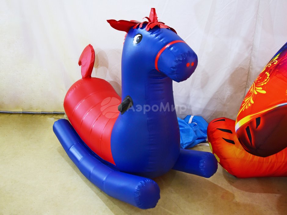 Игровой аттракцион конь для командных соревнований
