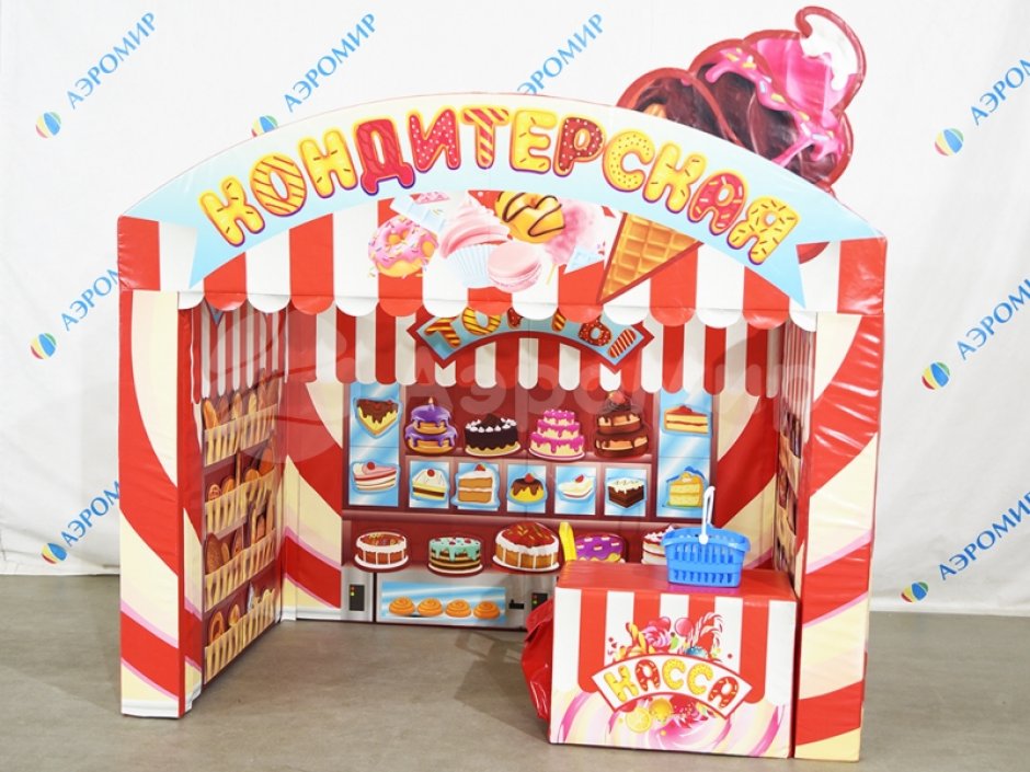 Игровой набор Кондитерская — для детских центров отдыха и развлечений