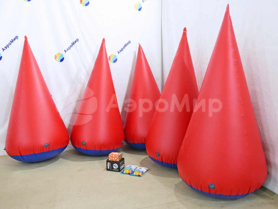 Надувная тактическая фигура Конус (Cone) для игры в пейнтбол, нёрф, лазертаг и арчеритаг