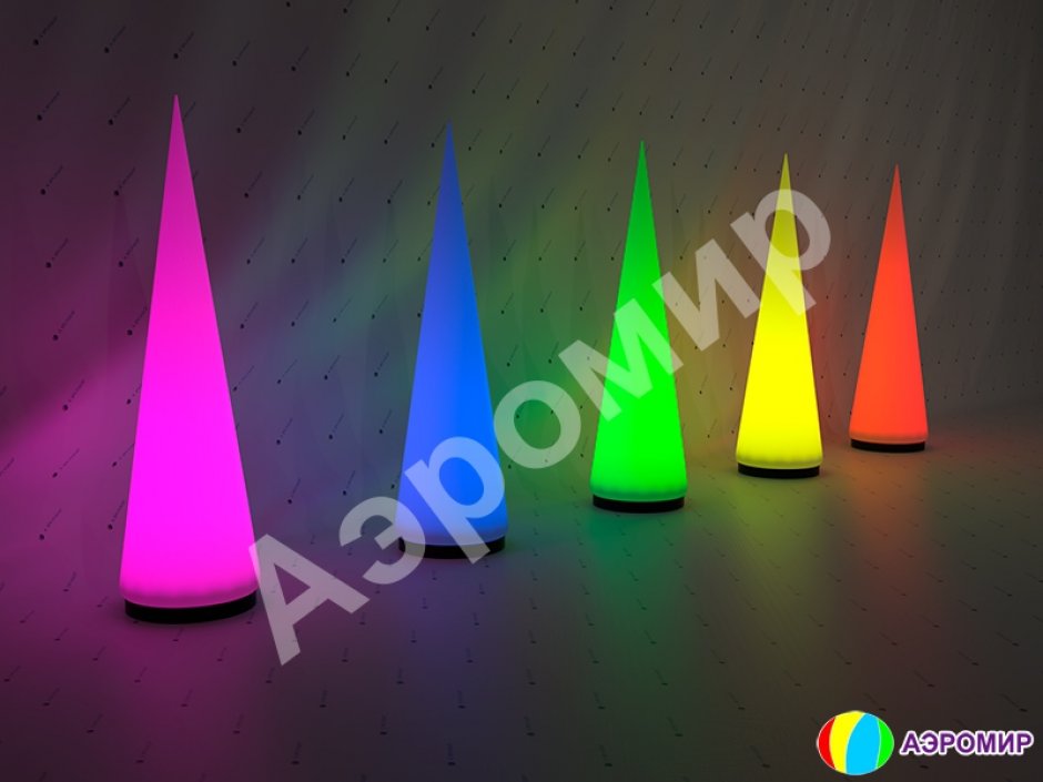 Большой надувной конус от 4 до 6 м, стоимость от