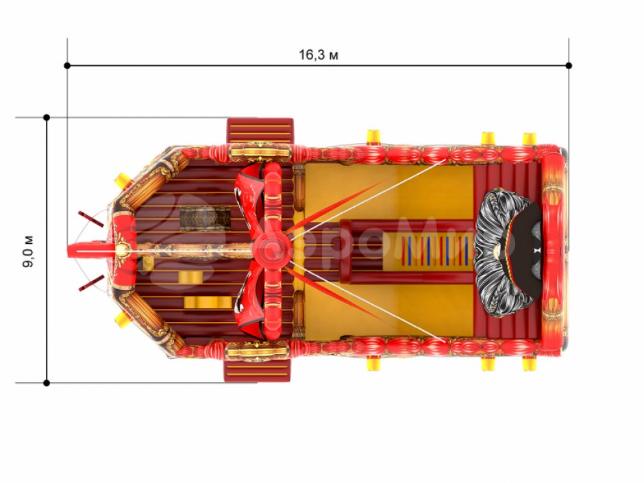 Пиратский корабль