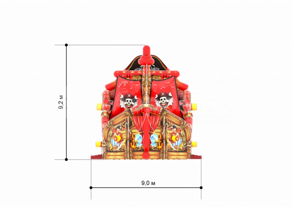 Пиратский корабль