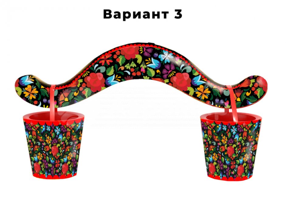 Коромысло для Масленицы и народных гуляний