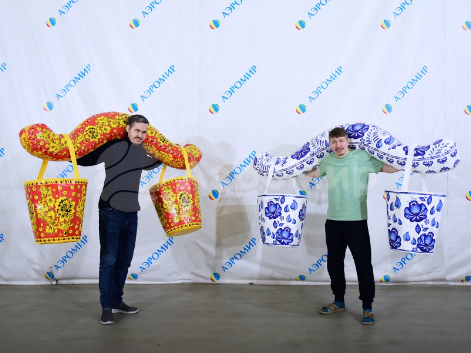 Коромысло — аттракцион для эстафет, тимбилдингов, городских праздников и детских мероприятий.