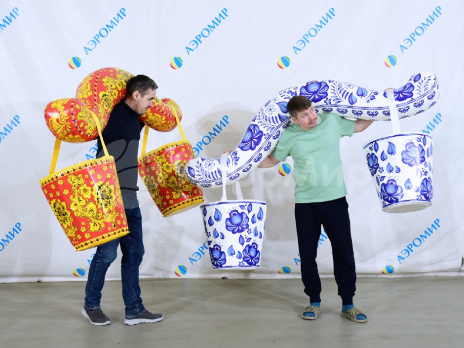 Коромысло — аттракцион для эстафет, тимбилдингов, городских праздников и детских мероприятий.