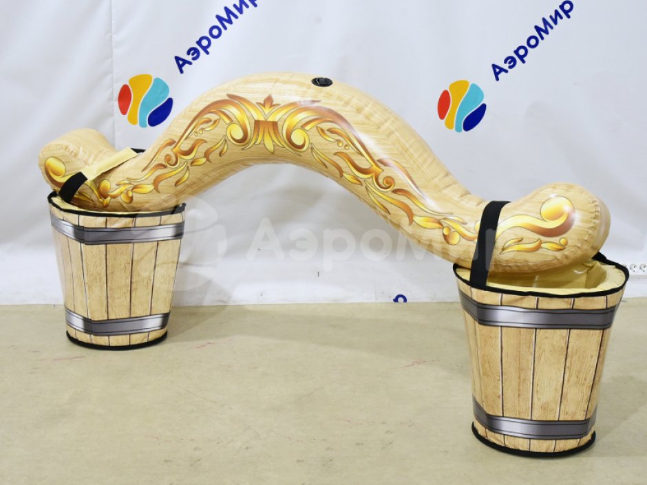 Коромысло — аттракцион для эстафет, тимбилдингов, городских праздников и детских мероприятий.