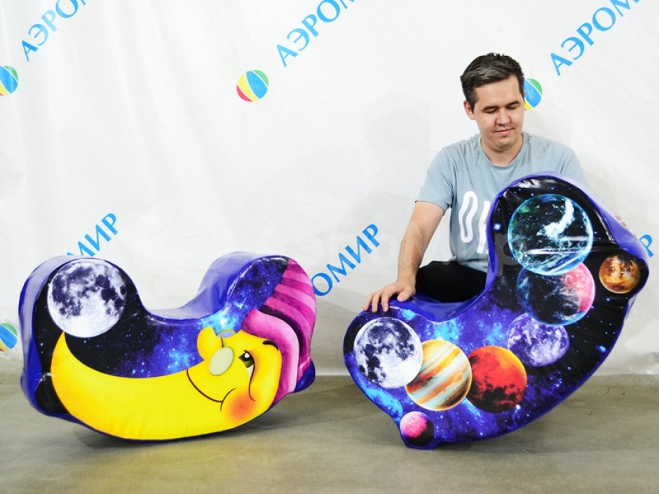 Мягкая фигура-кресло Космос