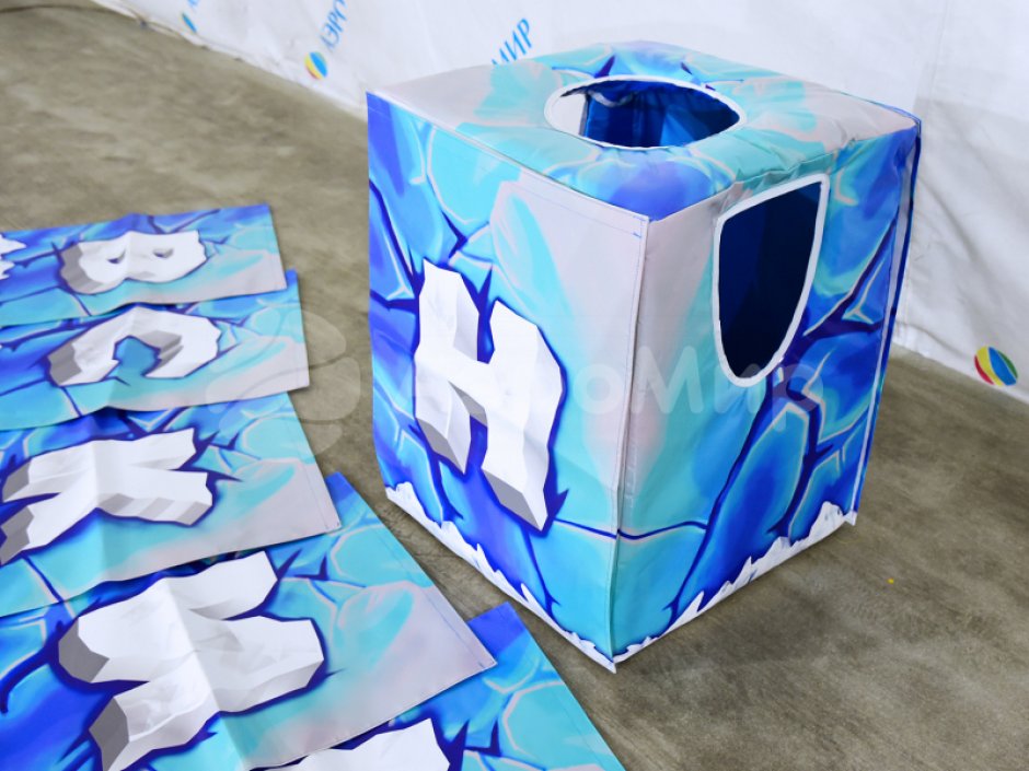 Игровой костюм Буквы — для праздников и соревнований