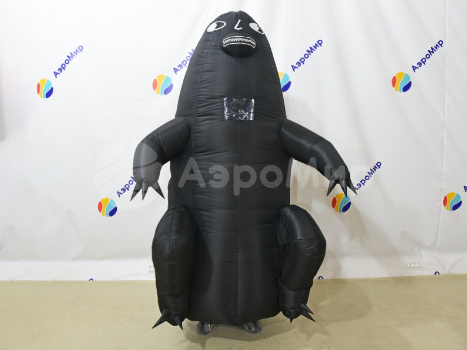 Надувной костюм динозавра