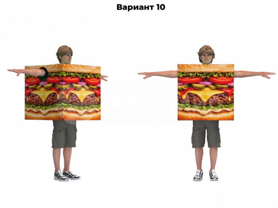 Костюм кубик для event-мероприятий