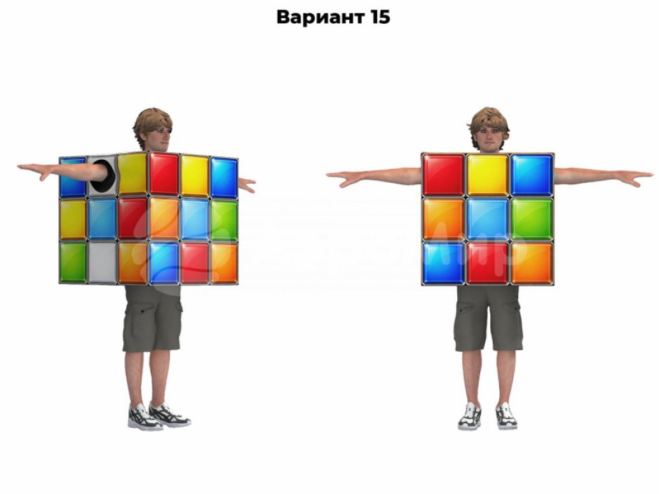 Костюм кубик для фотозоны