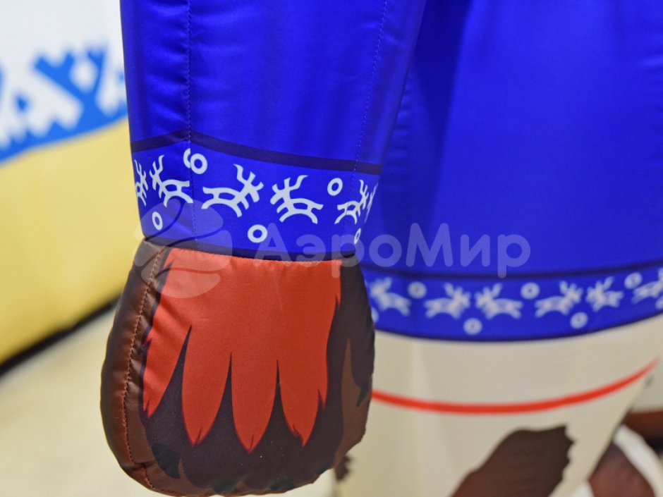 Надувной костюм Мишка-силач