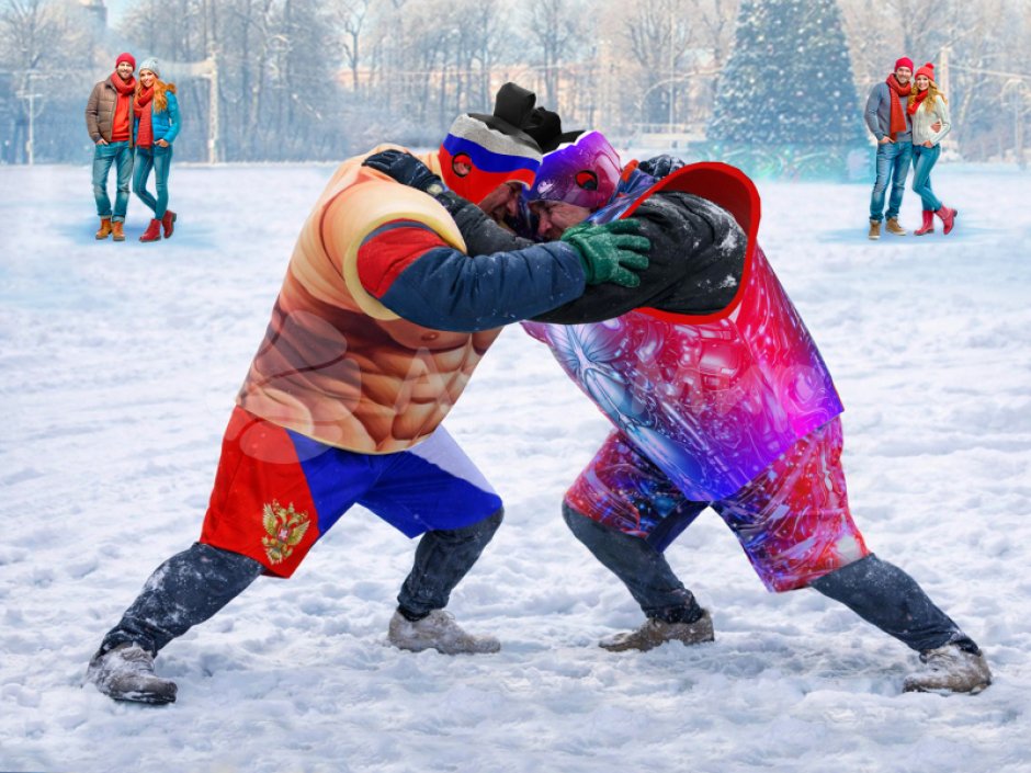 Костюм Силач для тимбилдинга