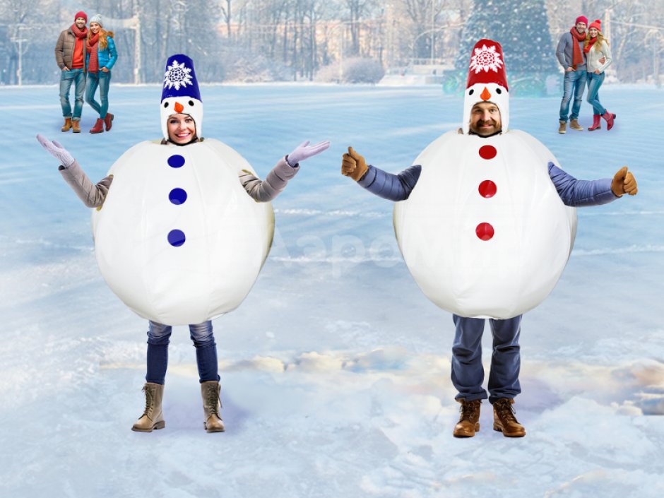 Снеговики — набор игровых костюмов