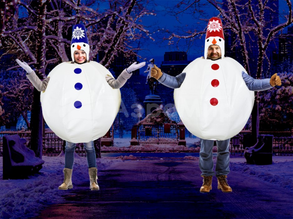 Снеговики — набор игровых костюмов