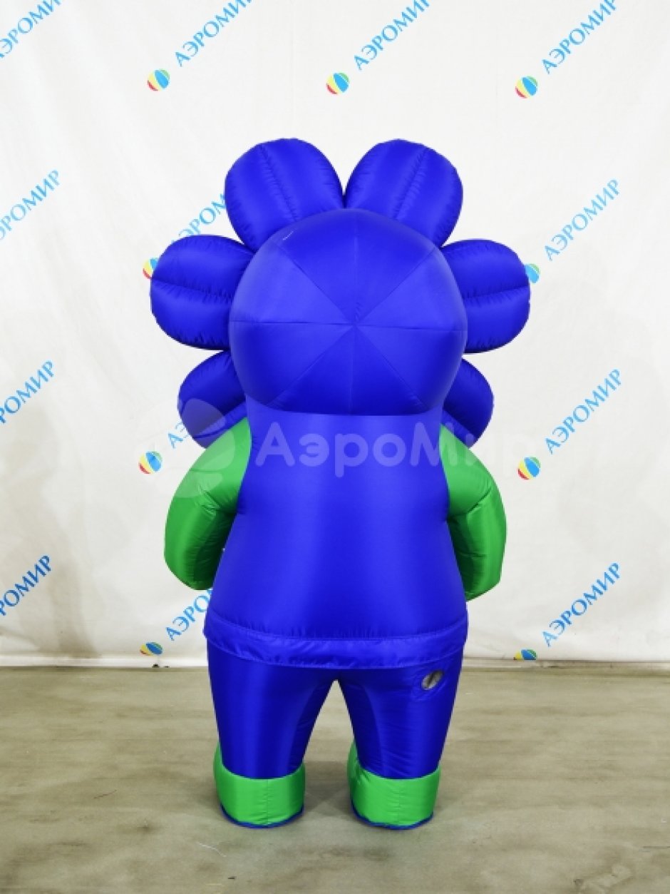 Надувной рекламный костюм Цветок