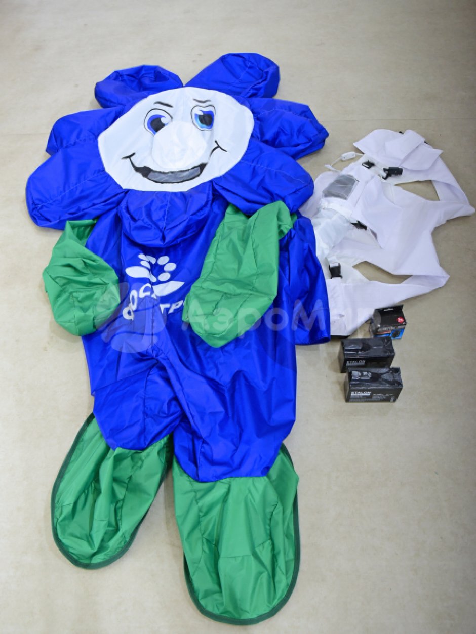 Надувной рекламный костюм Цветок