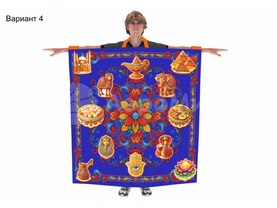 Игровой костюм-ковёр для event-программ и фестивалей