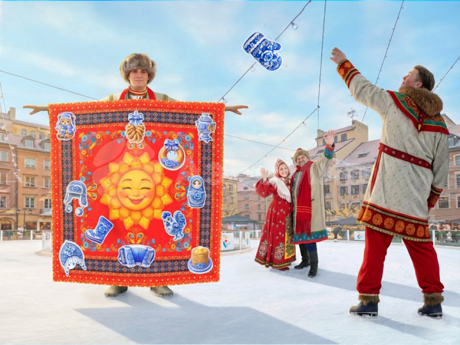 Костюм-ковёр для тимбилдинга и массовых мероприятий