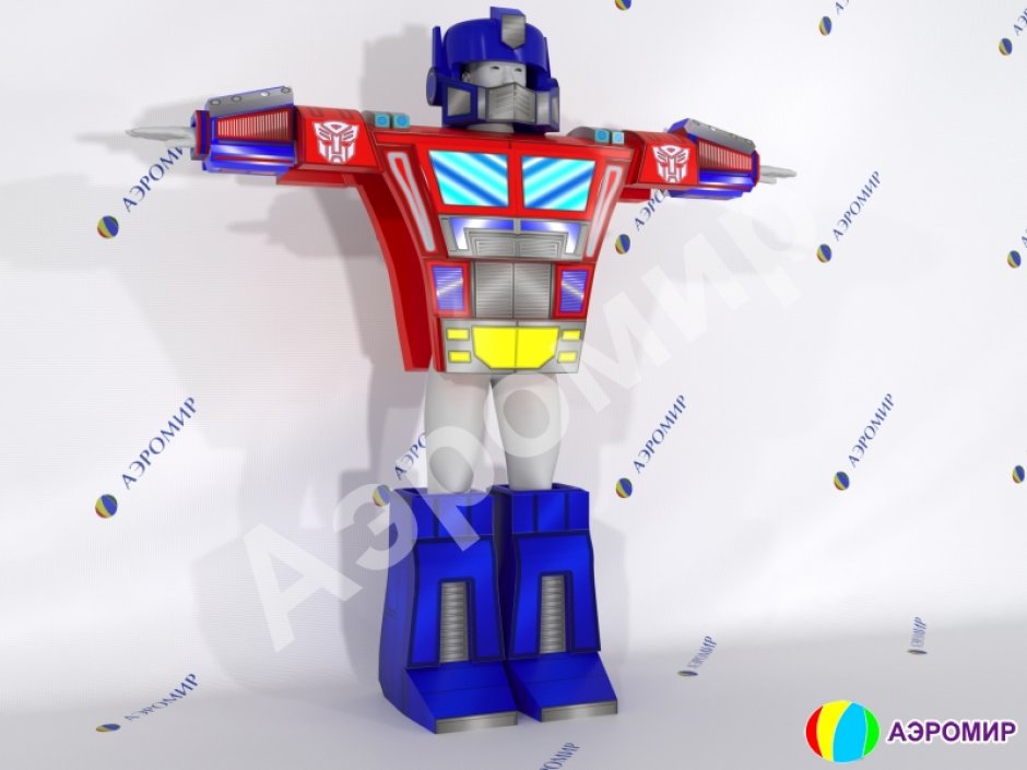 Мягкий игровой костюм Робот-трансформер