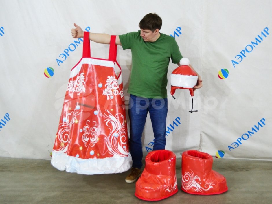 Сарафан для шуточных эстафет — игры и забавы