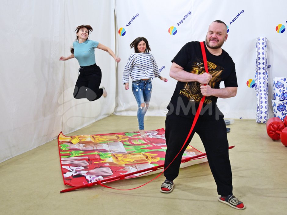 Ковёр-самолёт — динамичная командная игра для детей и взрослых