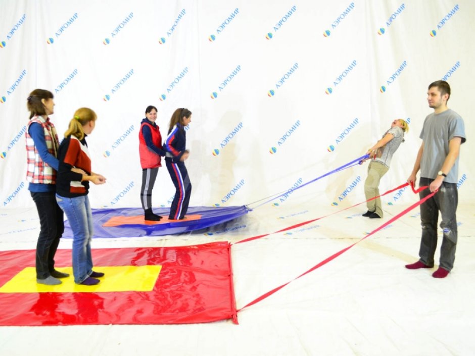 Ковёр-самолёт — динамичная командная игра для детей и взрослых