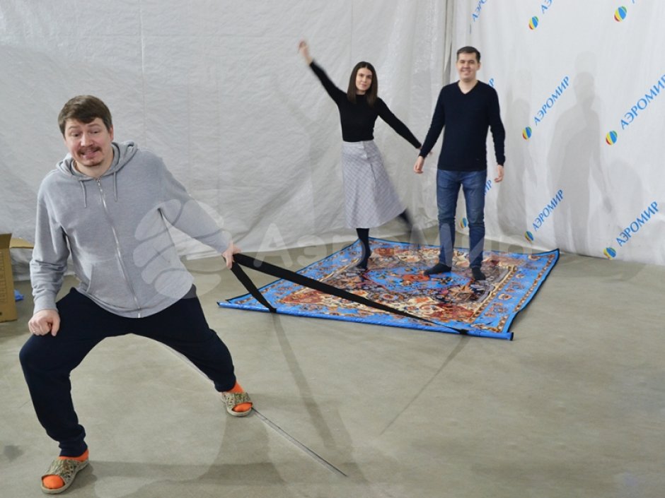 Ковёр-самолёт — динамичная командная игра для детей и взрослых