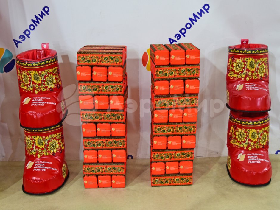 Командный аттракцион Дженга пвх