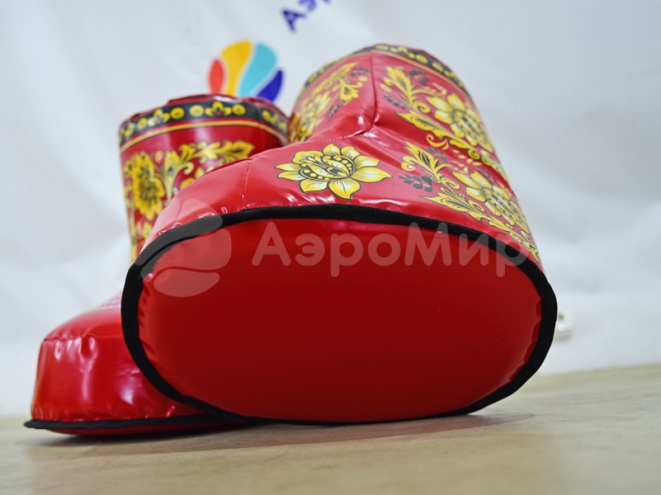 Валенки красная хохлома