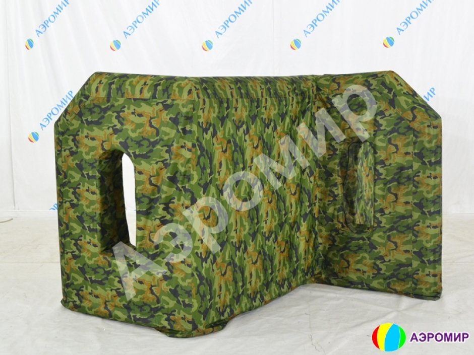 Надувная тактическая фигура Крепость (Fortress) для игры в пейнтбол, нёрф, лазертаг и арчеритаг