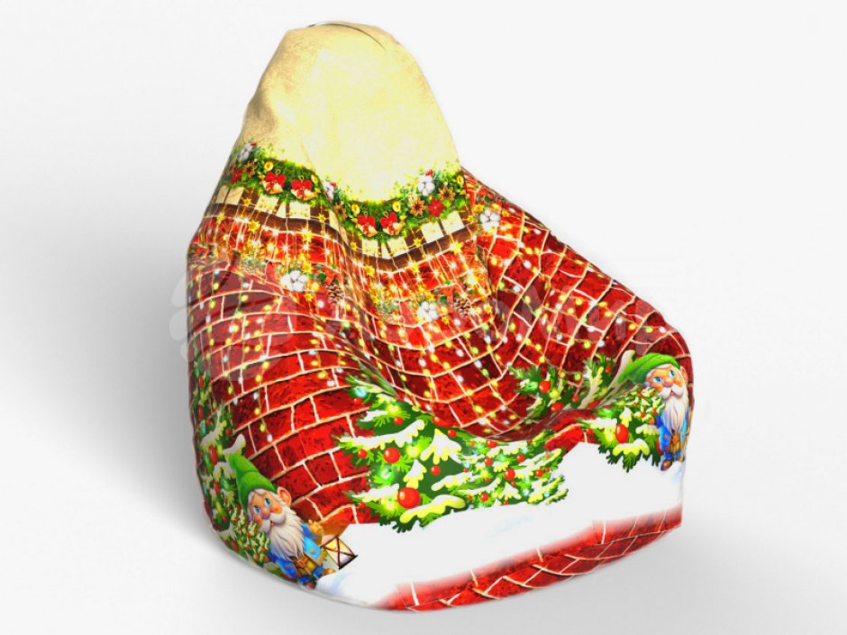 Кресло-мешок для рекламных акций, промо, шоу, выставки, для игр и отдыха