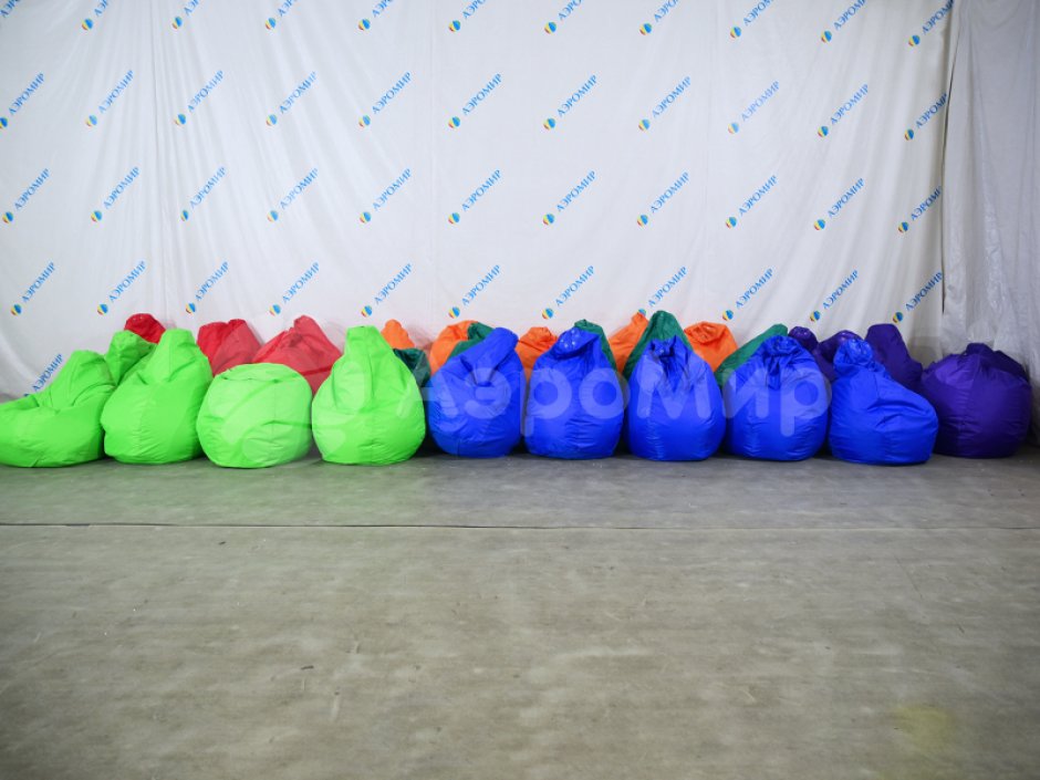 Бескаркасный мешок кресло, бескаркасная мебель на заказ