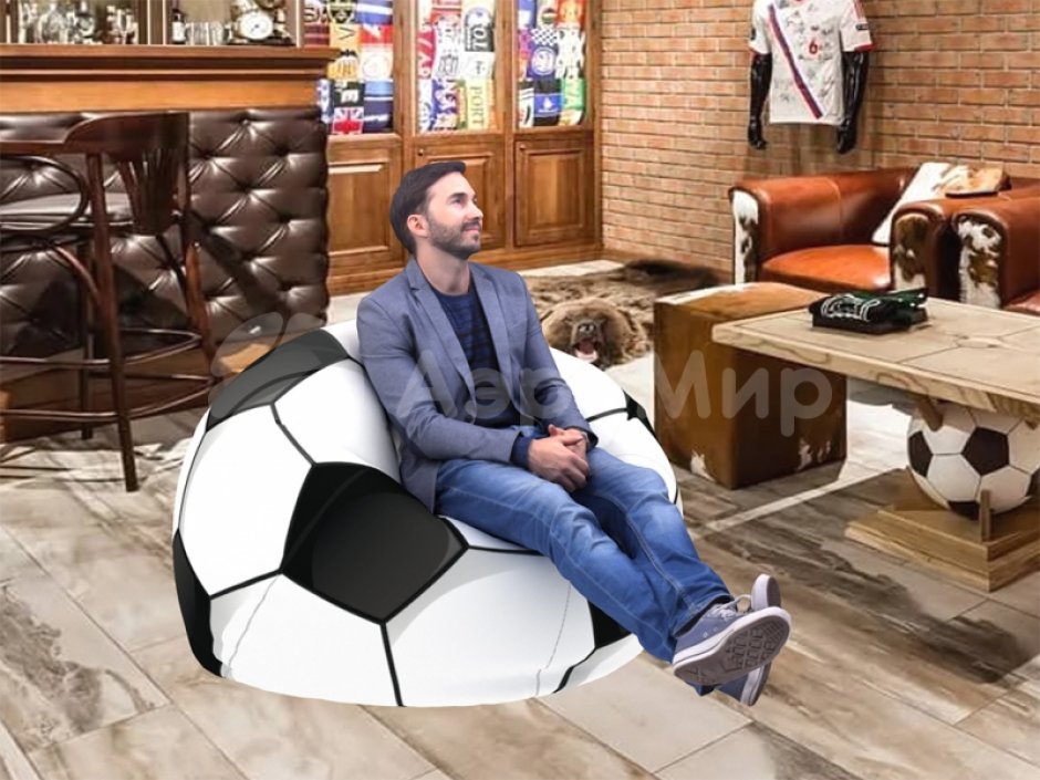 Спортивное кресло-мешок для рекламы, шоу, выставки или спортивного мероприятия