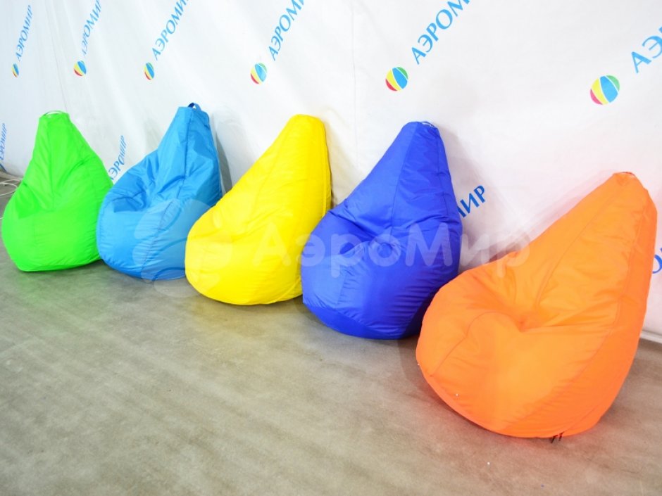 Бескаркасный мешок кресло, бескаркасная мебель на заказ