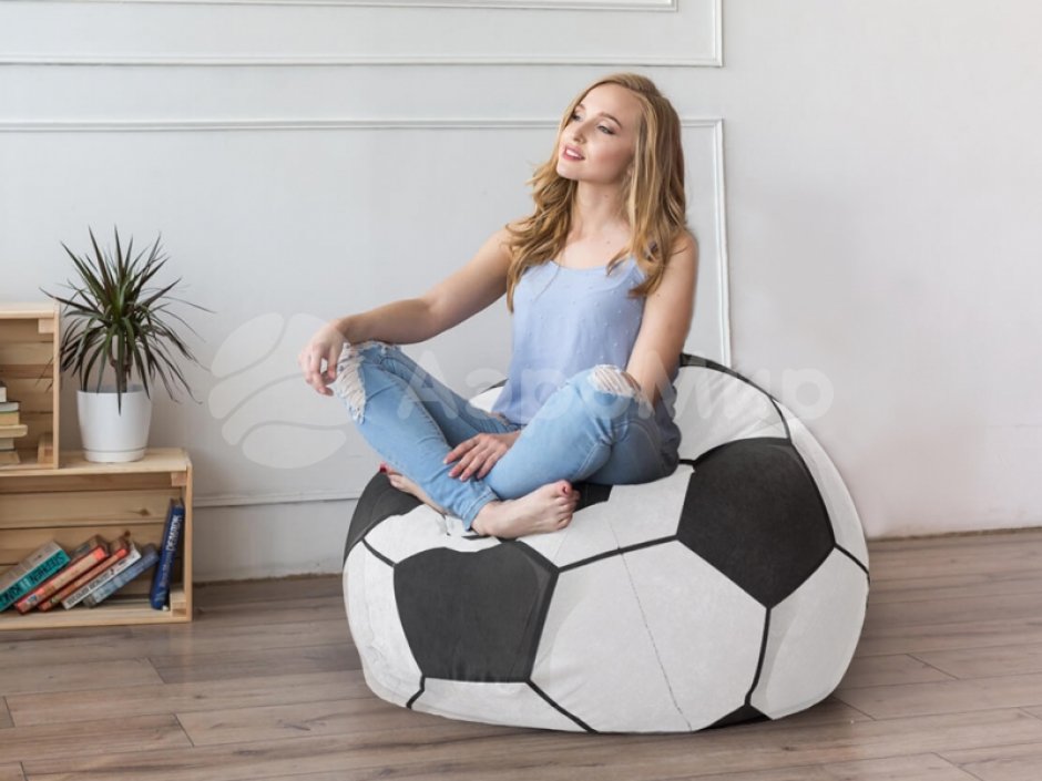 Спортивное кресло-мешок для рекламы, шоу, выставки или спортивного мероприятия