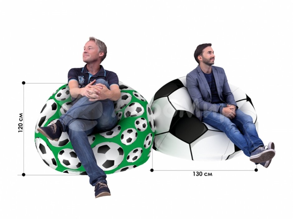 Спортивное кресло-мешок для рекламы, шоу, выставки или спортивного мероприятия