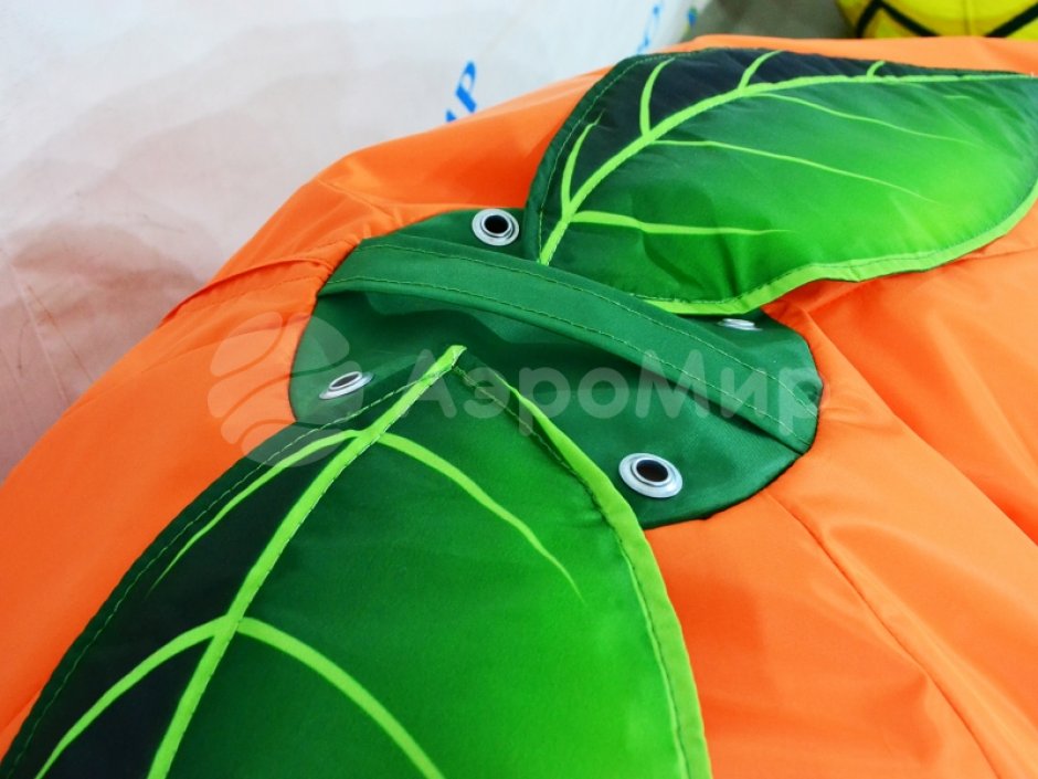 Кресло мешок апельсин, яблоки, фрукты — произвольная форма бескаркасных мешков кресел с вашим логотипом и в фирменным стиле