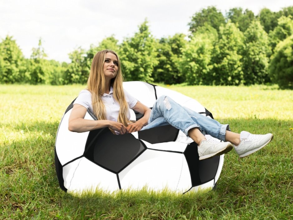 Спортивное кресло-мешок для рекламы, шоу, выставки или спортивного мероприятия