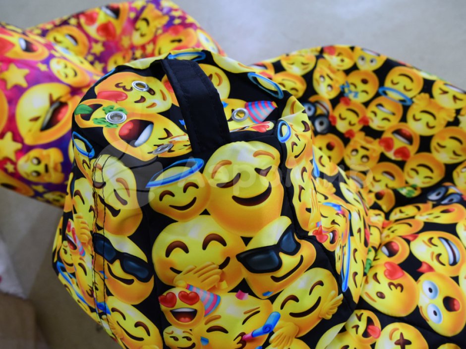 Кресло-мешок для рекламных акций, промо, шоу, выставки, для игр и отдыха