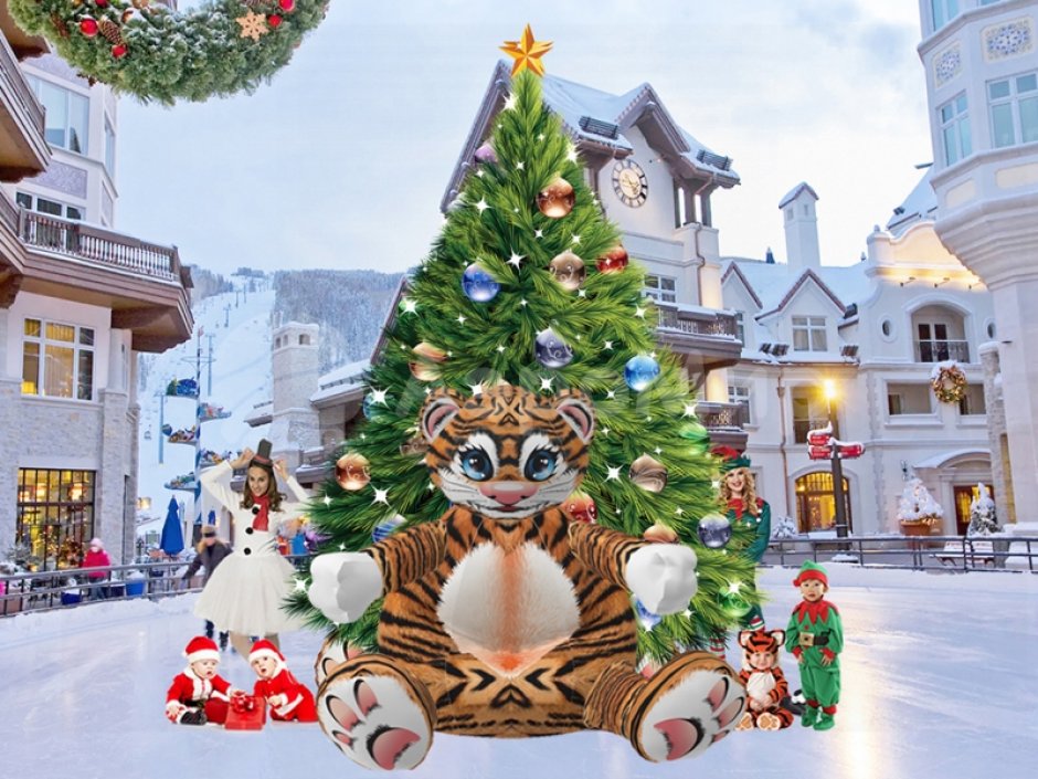 Кресло-мешок Тигр-обнимашка