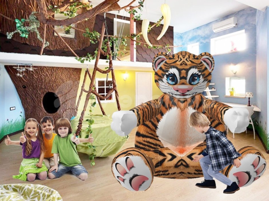 Кресло-мешок Тигр-обнимашка