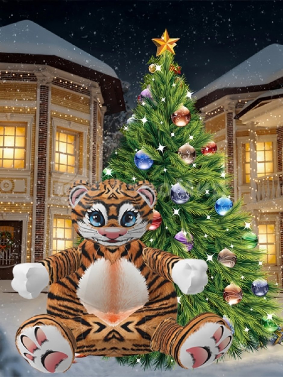 Кресло-мешок Тигр-обнимашка